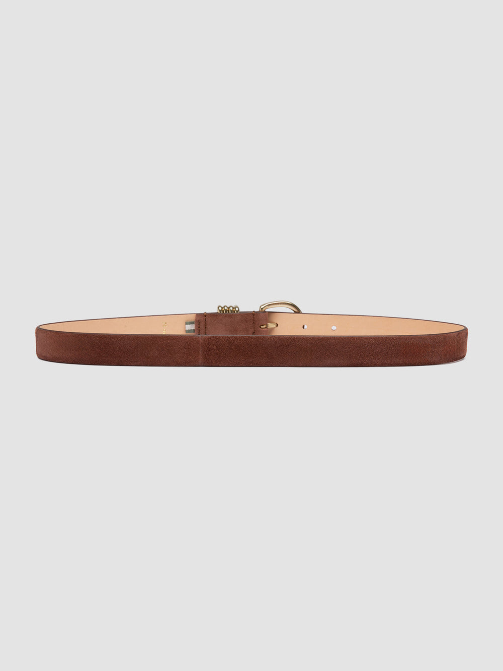 OC STRIP 098 - Brown Suede Belt - Image 3