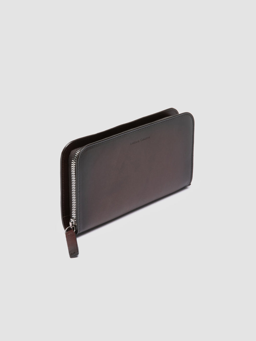 BERGE’ 01 - Brown Zip Around Leather Wallet - Image 3