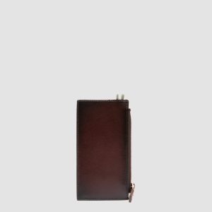 BOUDIN 18 - Brown Leather Card Holder
