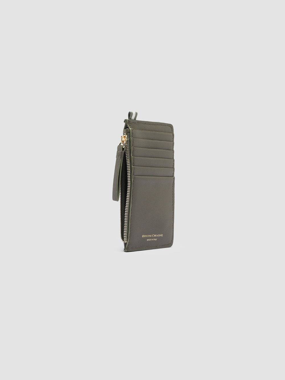 JULIET 103 - Green Woven Leather card holder - Image 5