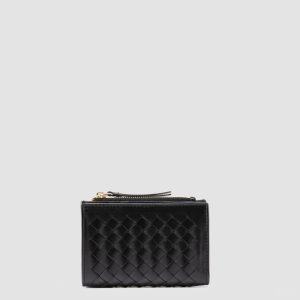 JULIET 204 - Black Leather Wallet