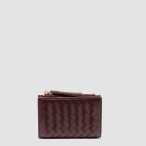 JULIET 204 - Burgundy Leather Wallet