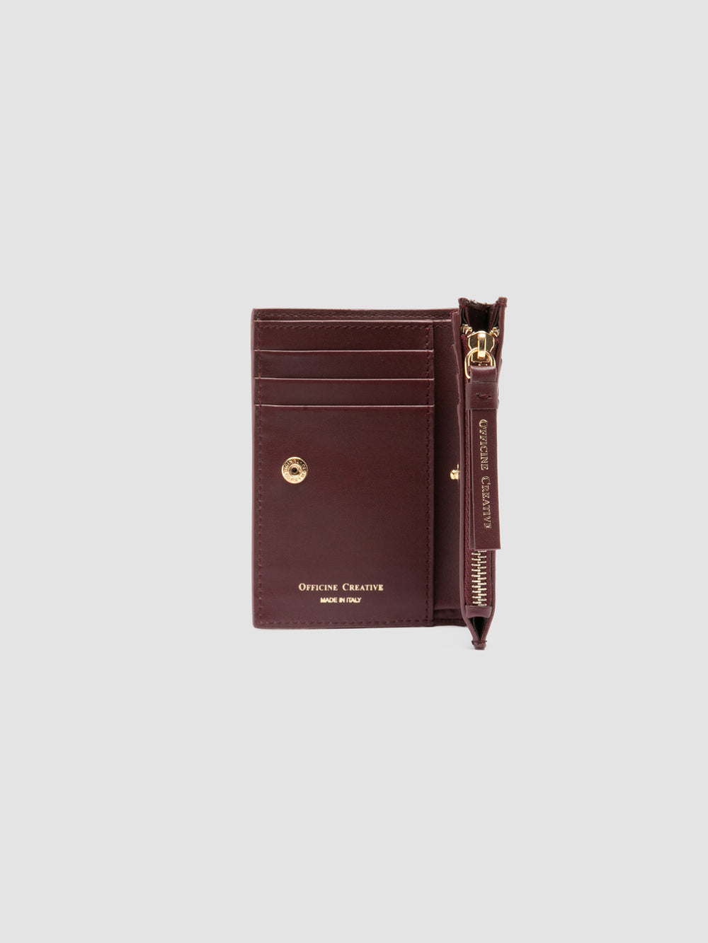 JULIET 204 - Burgundy Leather Wallet - Image 4