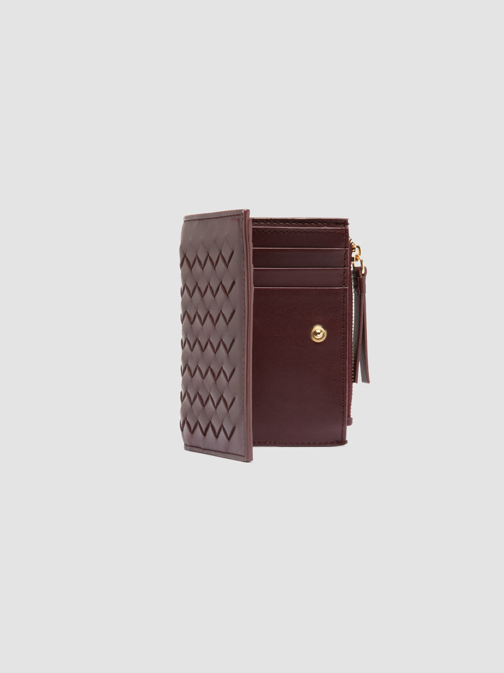 JULIET 204 - Burgundy Leather Wallet - Image 5