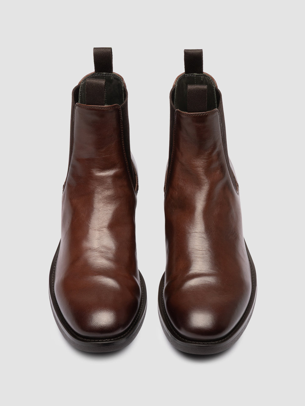 ACADEMIA 002 - Brown Leather Chelsea Boots - Image 2