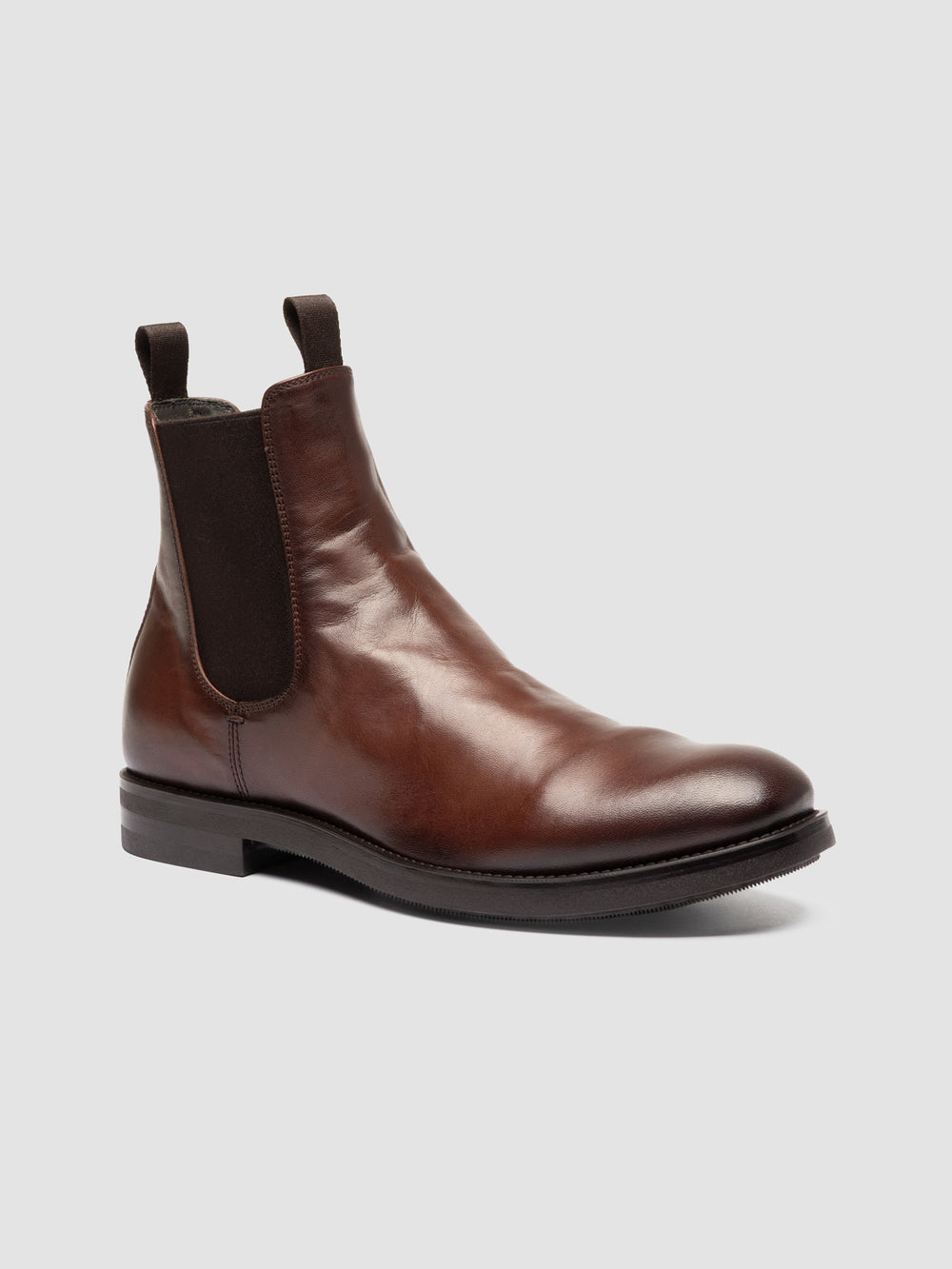ACADEMIA 002 - Brown Leather Chelsea Boots - Image 3