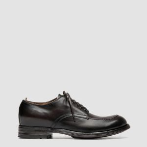 ADMIRAL 013 - Brown Leather Derby Shoes