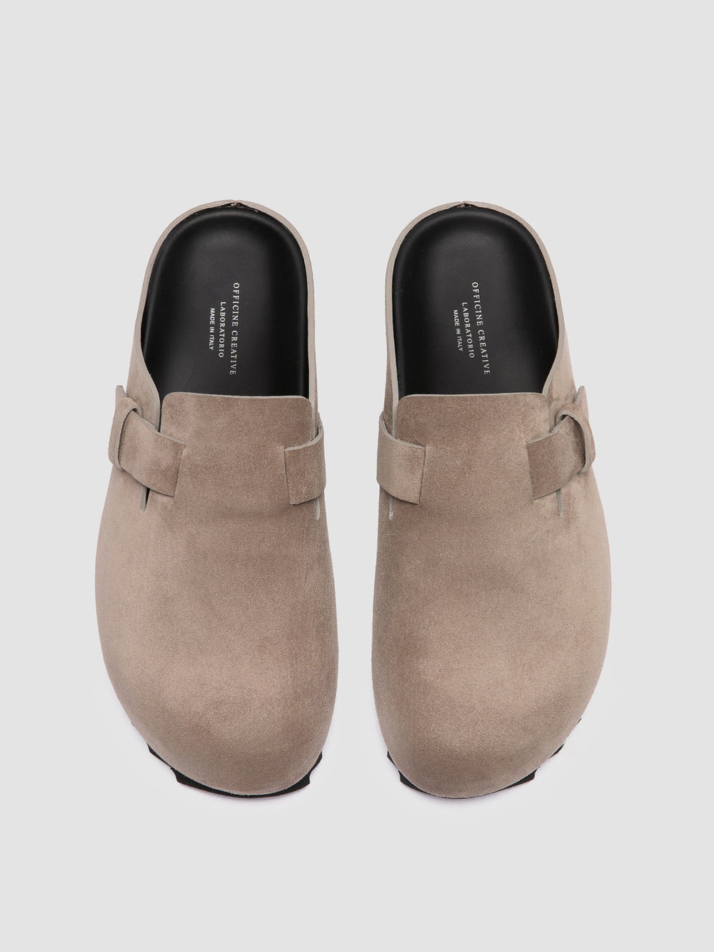 AGORÀ 012 - Grey Suede Mule Sandals - Image 2
