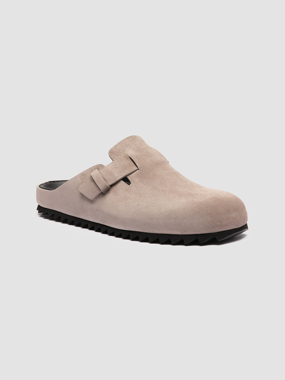 AGORÀ 012 - Grey Suede Mule Sandals - Image 3