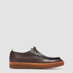 AMBRIE 003 - Brown Leather Derby shoes