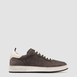THE ANSWER 002 - Black Leather and Suede Low Top Sneakers
