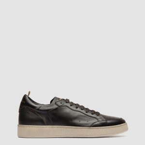 THE ANSWER 005 - Brown Leather Sneakers