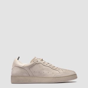 THE ANSWER 005 - Grey Leather and Suede Sneakers