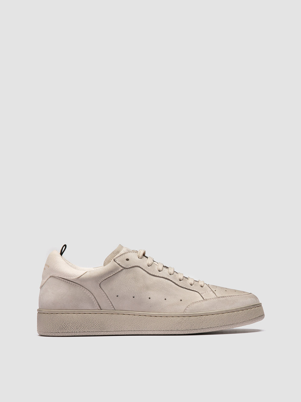 THE ANSWER 005 - Grey Leather and Suede Sneakers
