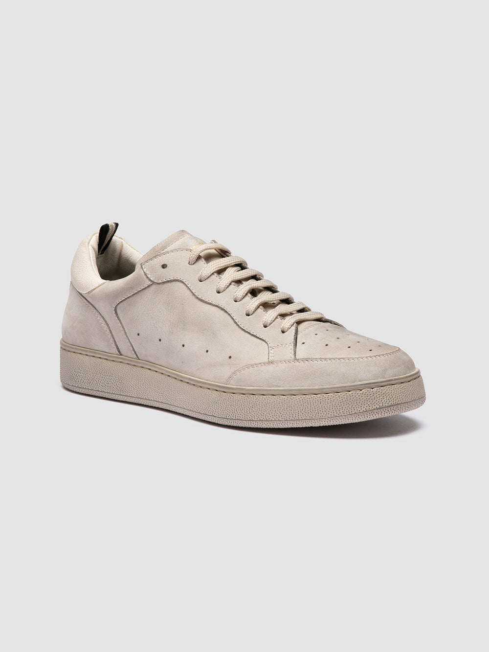 THE ANSWER 005 - Grey Leather and Suede Sneakers - Image 3