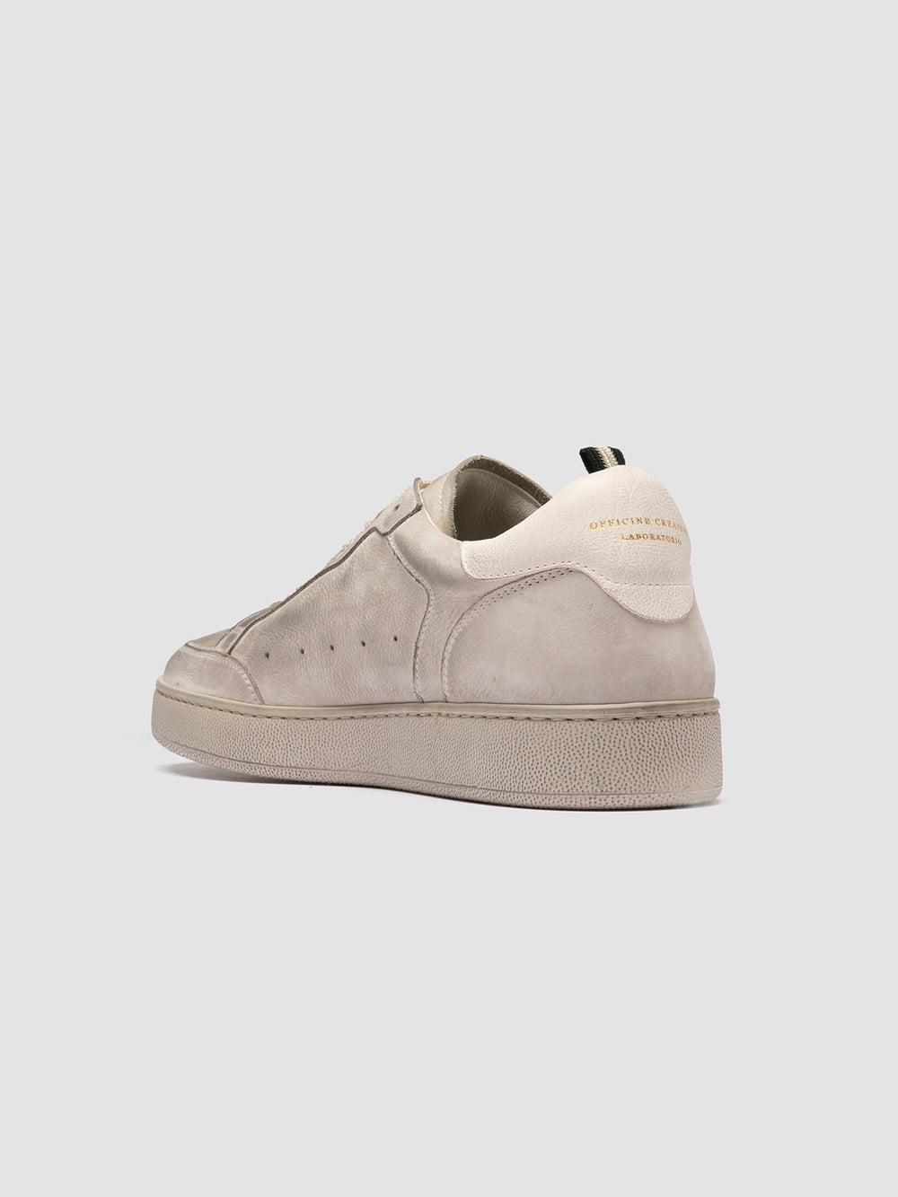 THE ANSWER 005 - Grey Leather and Suede Sneakers - Image 4