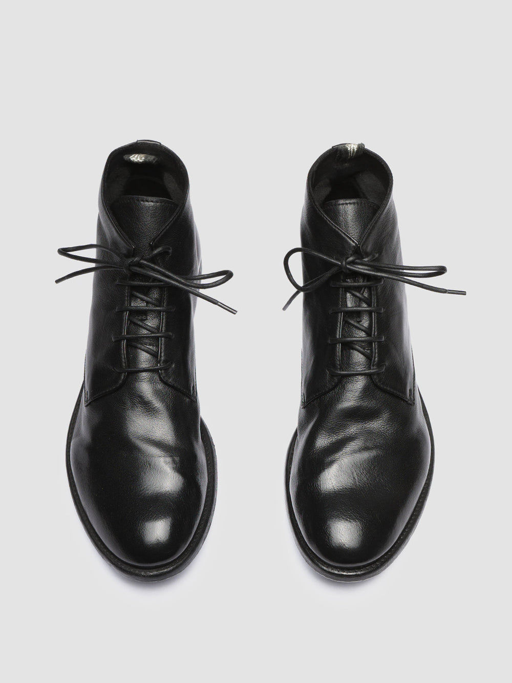 ARC 513 - Black Leather Ankle Boots - Image 2