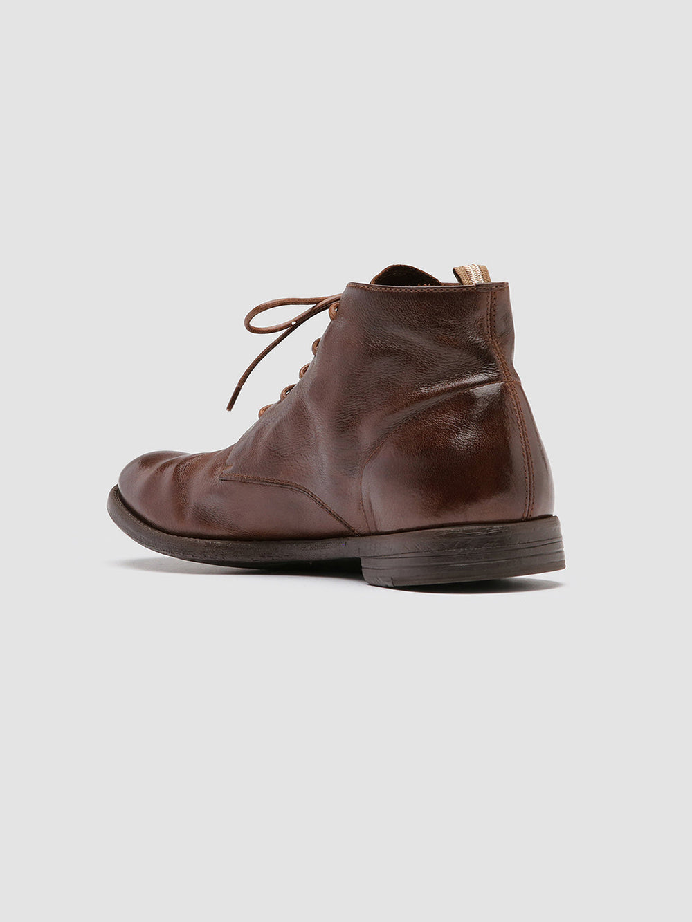 ARC 513 - Brown Leather Ankle Boots - Image 4