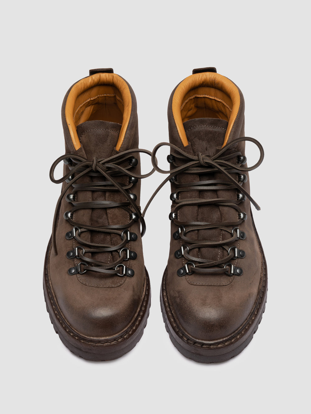 ARTIK FLEXI 002 - Brown Suede Lace Up Boots - Image 2