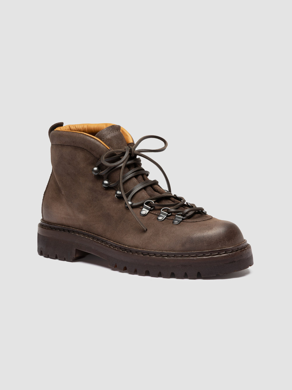 ARTIK FLEXI 002 - Brown Suede Lace Up Boots - Image 3