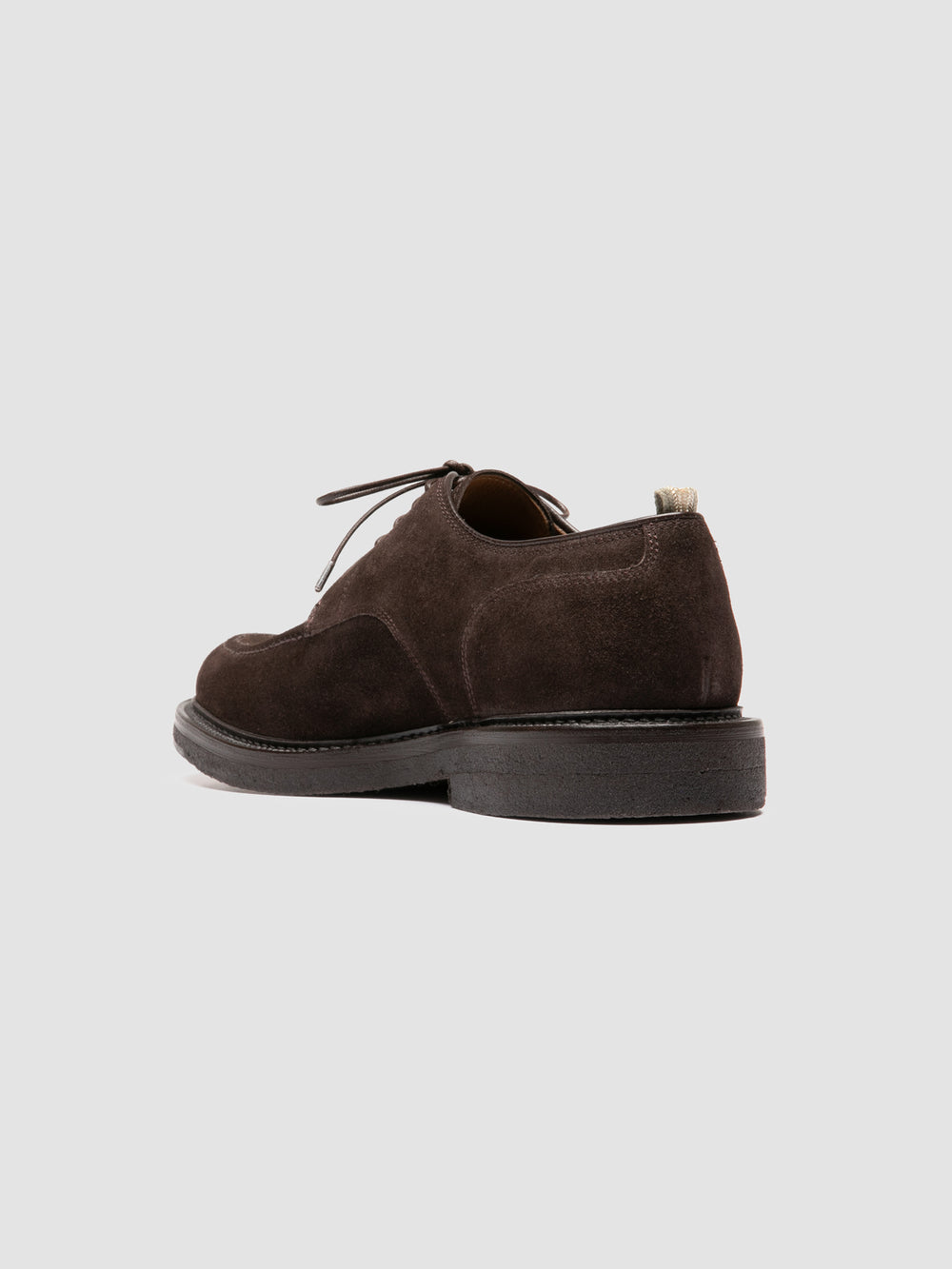 ASTON CREPE 003 - Brown Suede Derby Shoes - Image 4