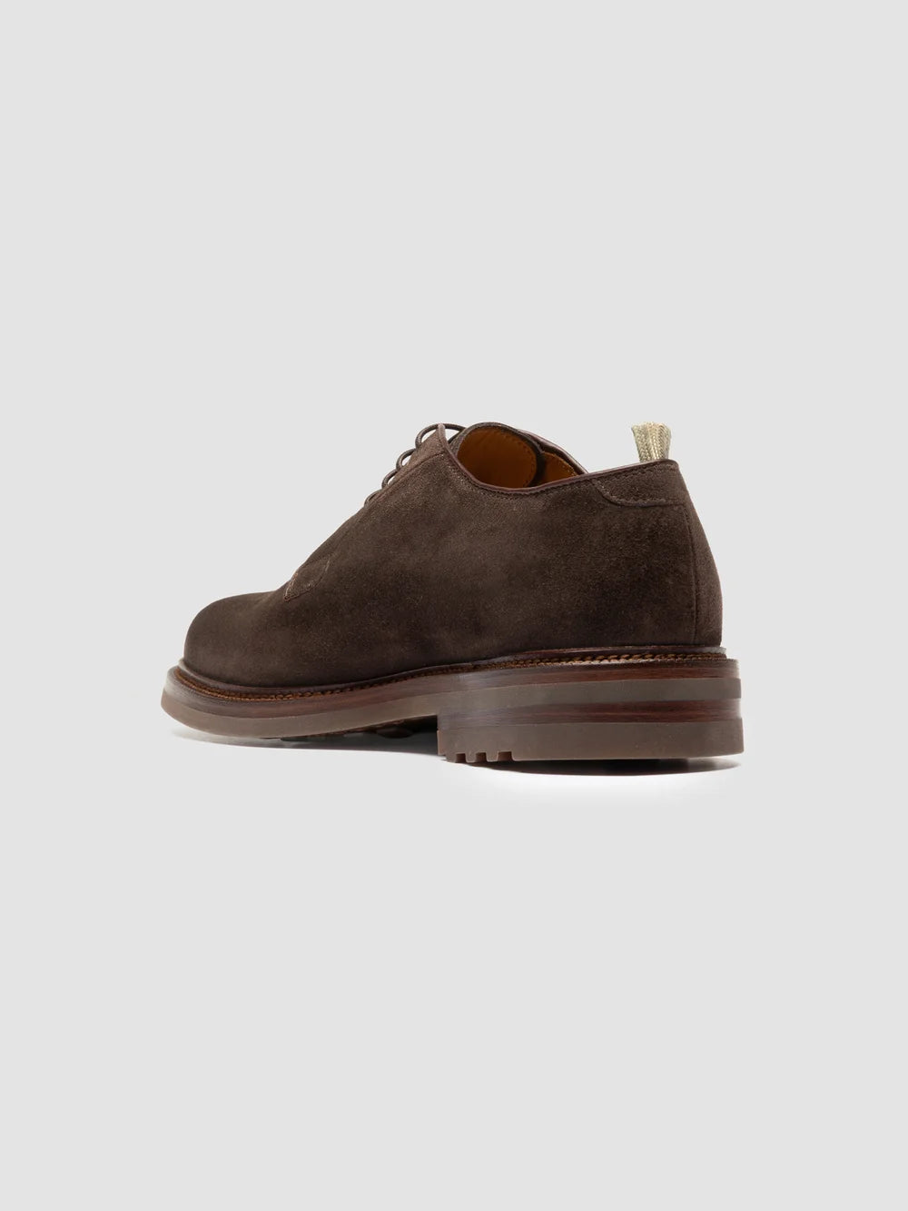 ASTON FLEXI 001 - Brown Suede Derby Shoes - Image 4