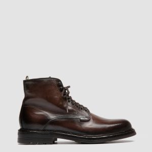 ASTON FLEXI 003 - Brown Lace-up Boots