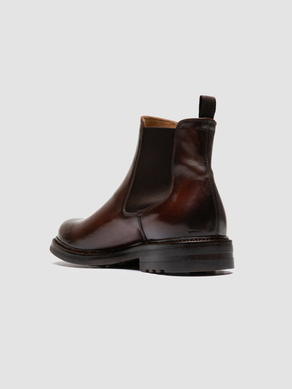 ASTON FLEXI 004 - Brown Leather Chelsea Boots - Image 4