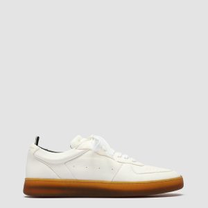 ASSET 001 - White Leather Sneakers