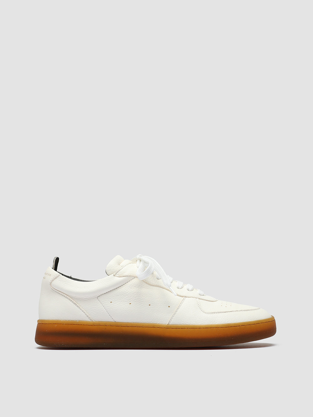 ASSET 001 - White Leather Sneakers