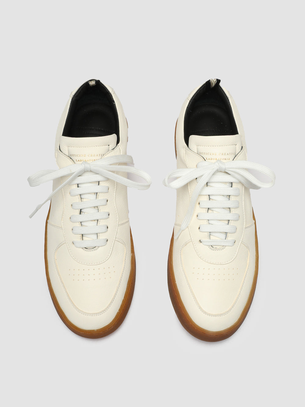 ASSET 001 - White Leather Sneakers - Image 2