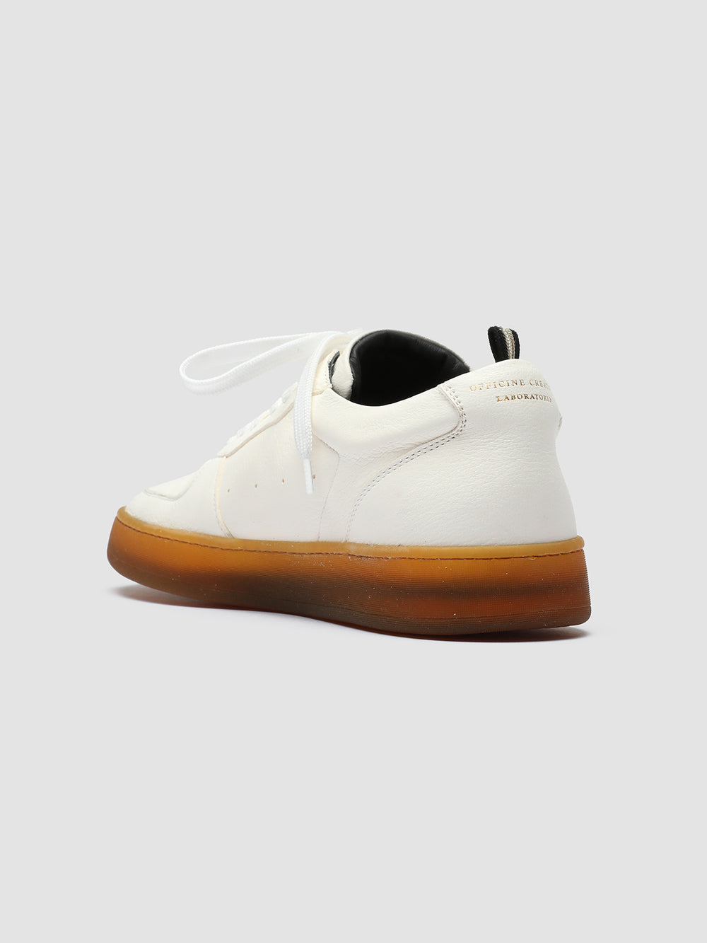 ASSET 001 - White Leather Sneakers - Image 4