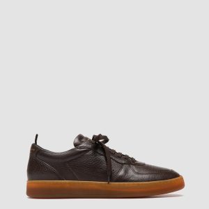 ASSET 001 - Brown Leather Sneakers