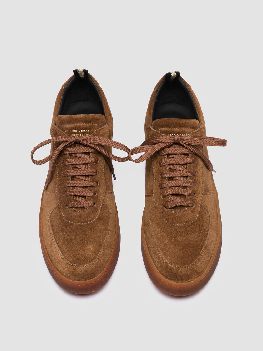ASSET 001 - Brown Suede Sneakers - Image 2