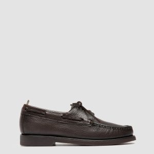 BALFRON FLEXI 003 - Brown Leather Boat Shoes