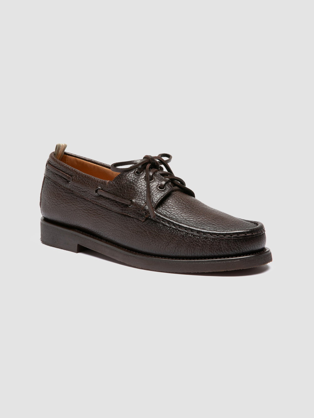 BALFRON FLEXI 003 - Brown Leather Boat Shoes - Image 3