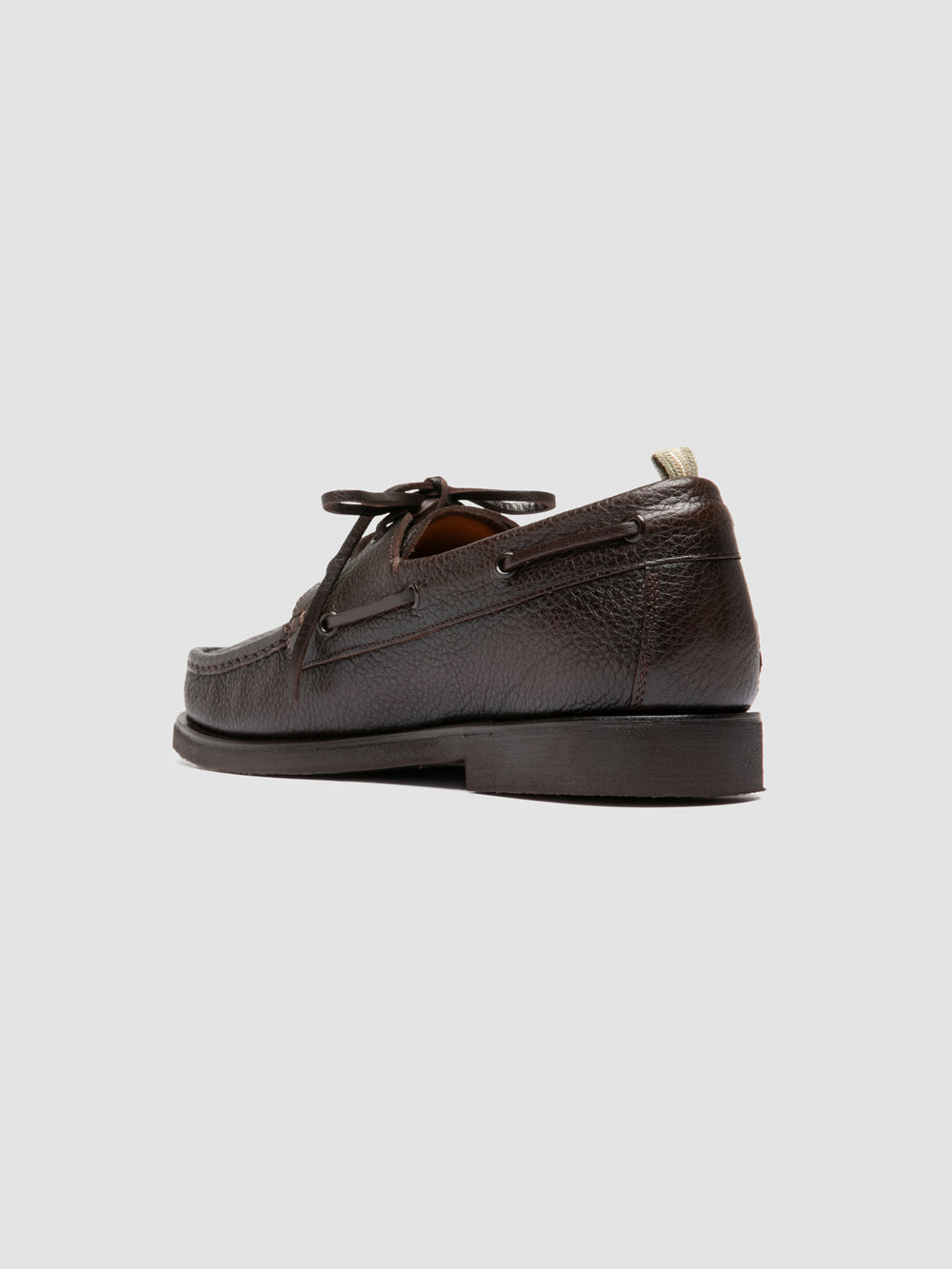 BALFRON FLEXI 003 - Brown Leather Boat Shoes - Image 4
