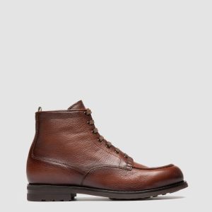 BALATA FLEXI 002 - Brown Leather Lace Up Boots