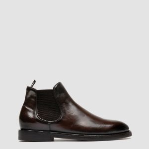 BARITON FLEXI 002 - Brown Leather Chelsea Boots