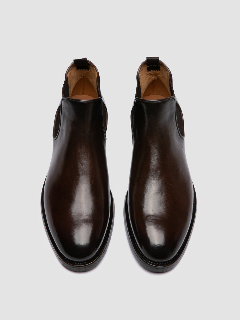 BARITON FLEXI 002 - Brown Leather Chelsea Boots - Image 2