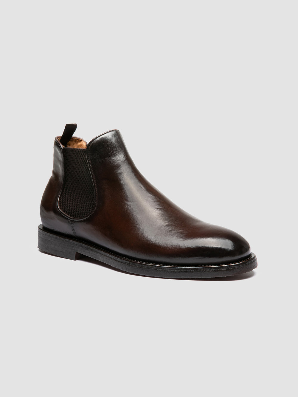 BARITON FLEXI 002 - Brown Leather Chelsea Boots - Image 3