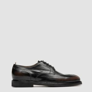 BARITON FLEXI 005 - Black Leather Derby shoes