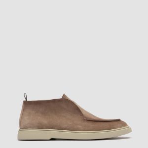 BONES 003 - Beige Suede Chukka Boots