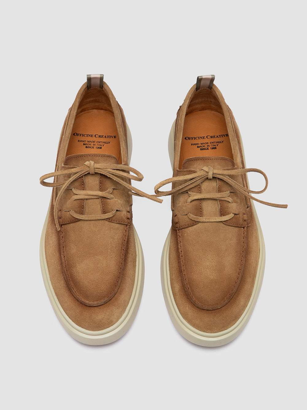 BONES 013 - Camel Suede Boat Shoes - Image 2