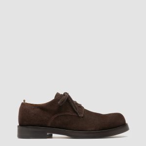 BULLA 001 - Brown Suede Derby Shoes