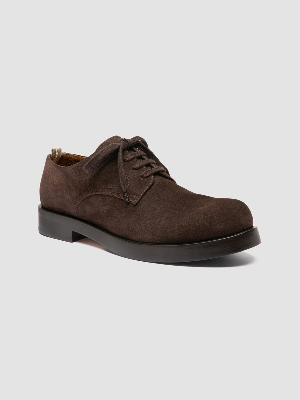 BULLA 001 - Brown Suede Derby Shoes - Image 3