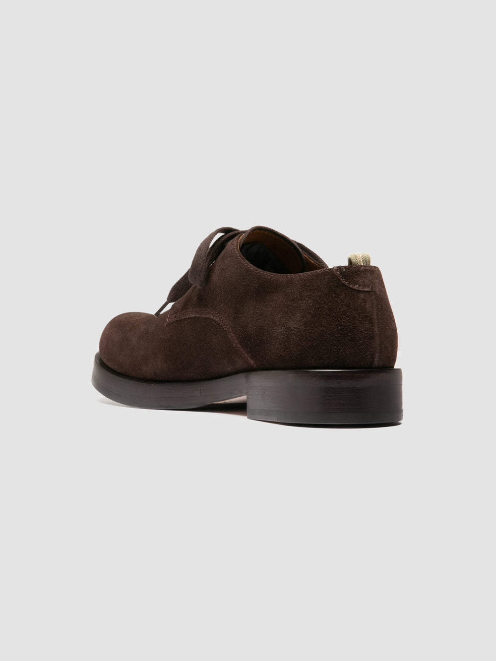 BULLA 001 - Brown Suede Derby Shoes - Image 4