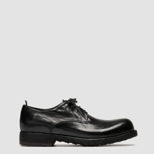 BULLA DD 101 - Black Leather Derby Shoes