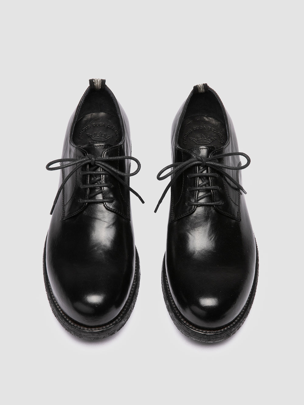 BULLA DD 101 - Black Leather Derby Shoes - Image 3