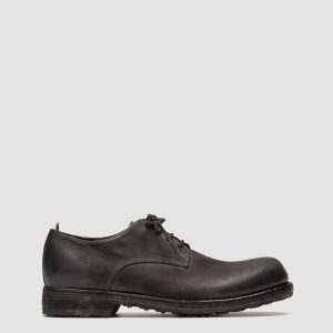 BULLA DD 101 - Grey Leather Derby Shoes